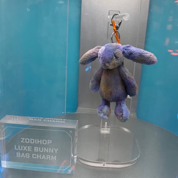 Jellycat Other - Jellycat Korea Exclusive Zedihop Luxe Bunny Multicolor Space Plush bag charm